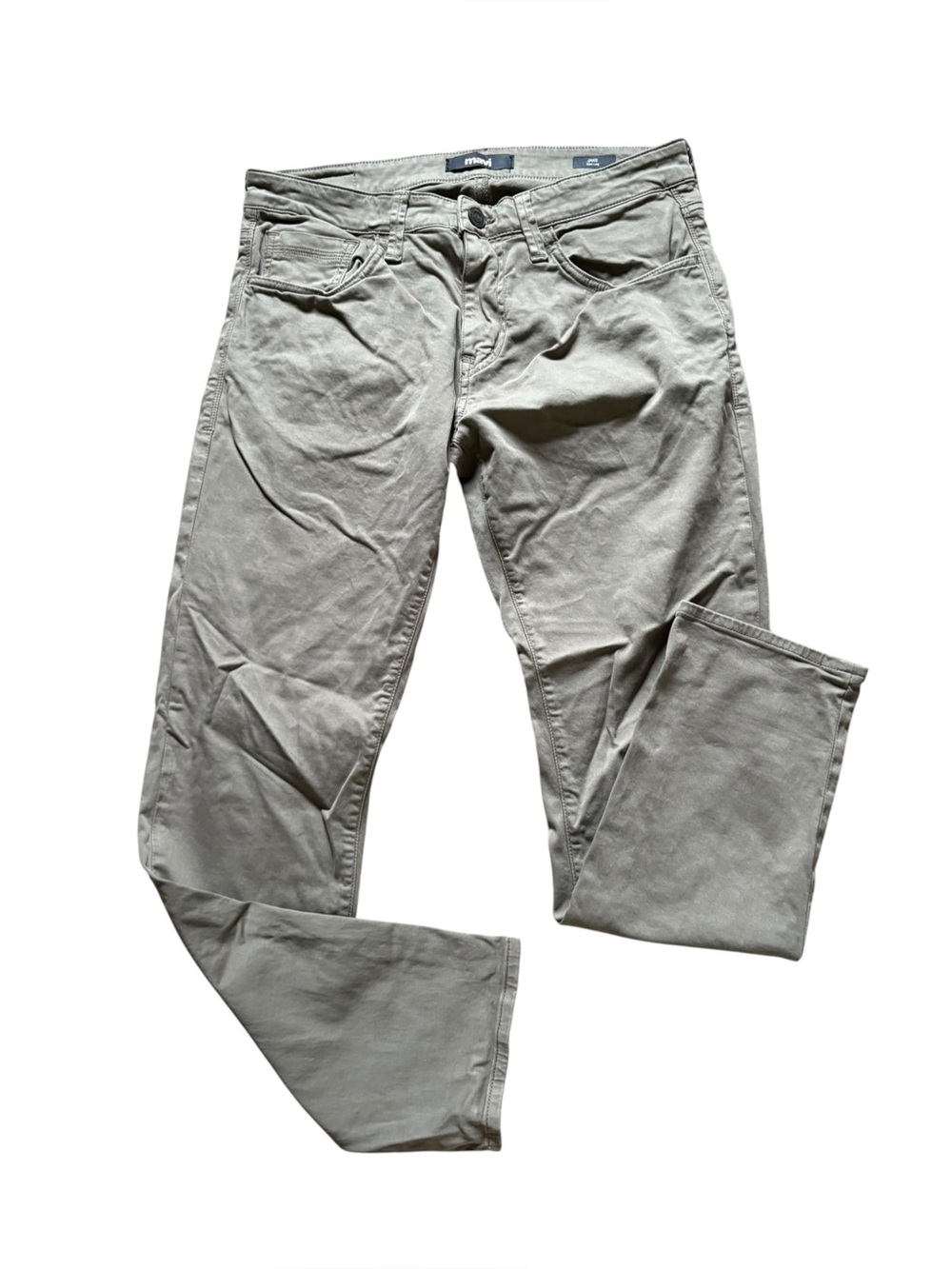 Mavi Jake Slim Jeans 5 Pocket Mens Size 31X30 In Gray